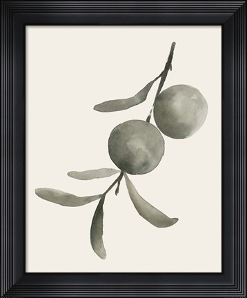 Framed Twilight Oranges IV Print