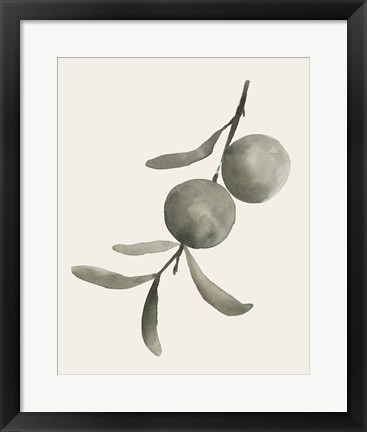 Framed Twilight Oranges IV Print