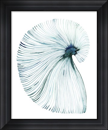 Framed Eye of the Ocean II Print