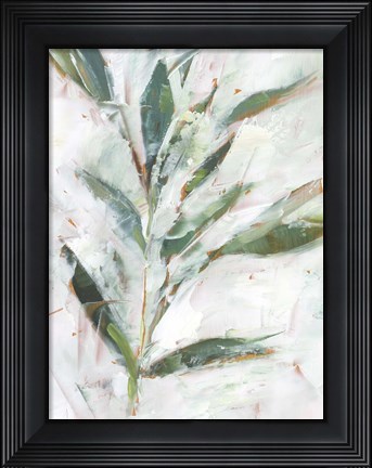 Framed Tropical Foliage Study I Print