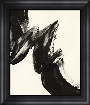 Framed Black Expression II Print