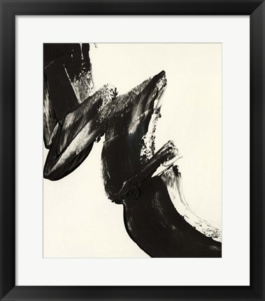 Framed Black Expression II Print