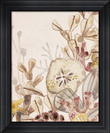 Framed Ocean Nostalgia I Print