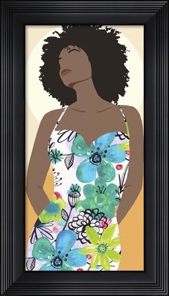 Framed You Go Woman I Print