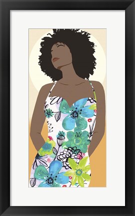 Framed You Go Woman I Print