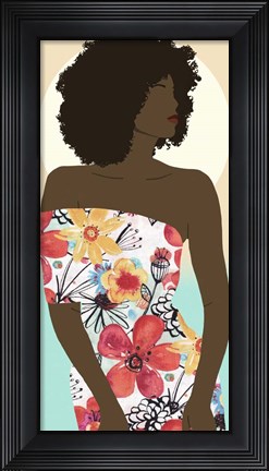 Framed You Go Woman II Print
