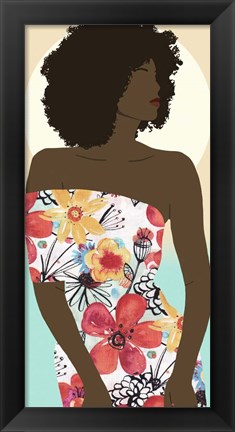 Framed You Go Woman II Print