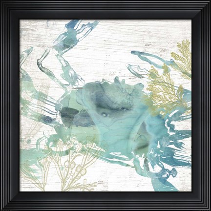 Framed Jeweled Crustacean I Print