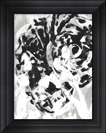 Framed Ocean Inkblot III Print