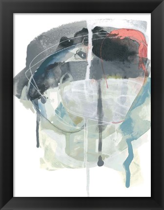 Framed Stone Aperture III Print