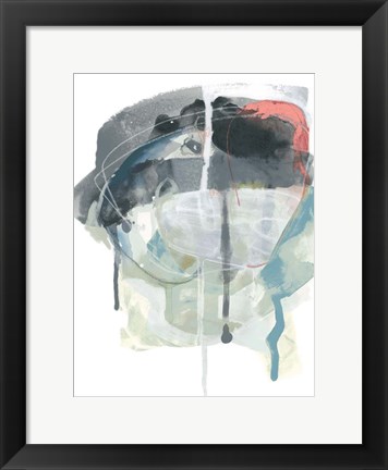 Framed Stone Aperture III Print