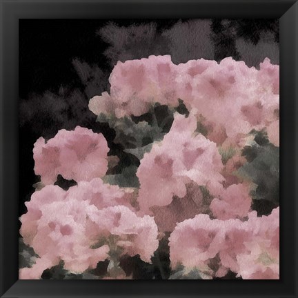 Framed Blush Rush I Print