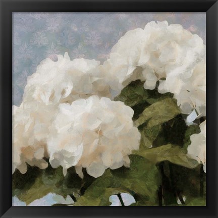 Framed Sunday Flowers I Print