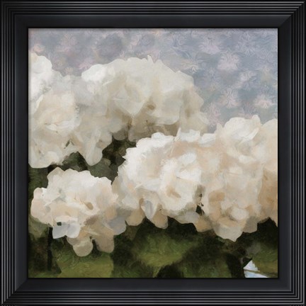 Framed Sunday Flowers II Print