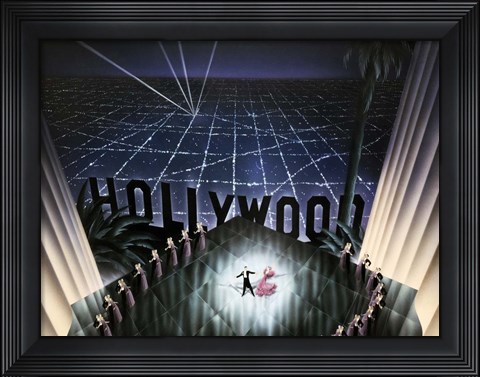 Framed Hollywood Print