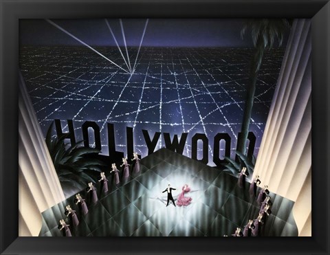 Framed Hollywood Print