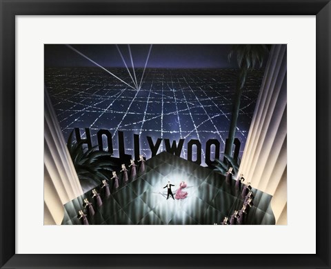 Framed Hollywood Print