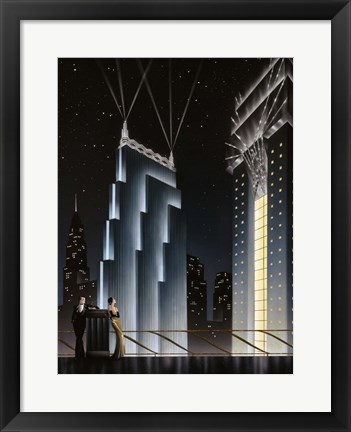 Framed Into the Night Print