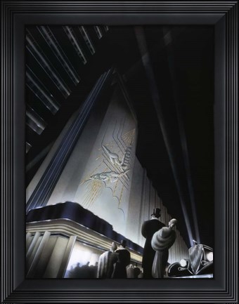 Framed Opening Night Print