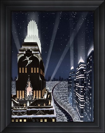 Framed Rooftop Serenade Print