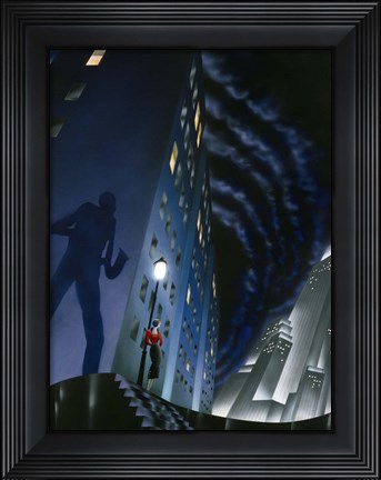 Framed Shadow Print