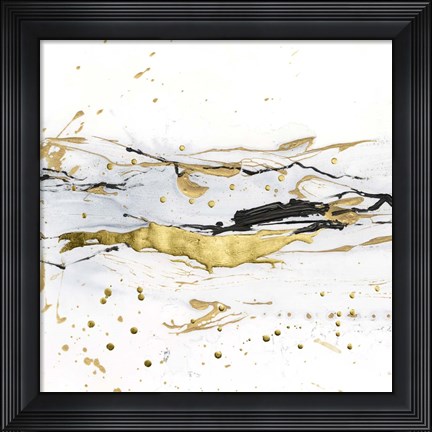 Framed Golden Kelp I Print