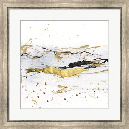 Framed Golden Kelp I Print