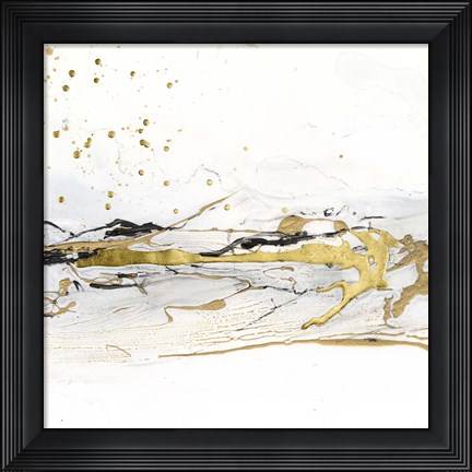 Framed Golden Kelp II Print