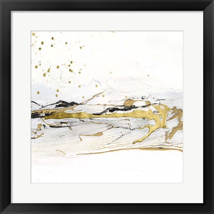 Framed Golden Kelp II Print