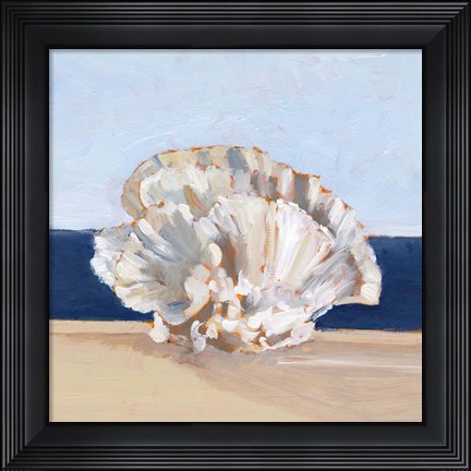 Framed Coral By the Shore III Print