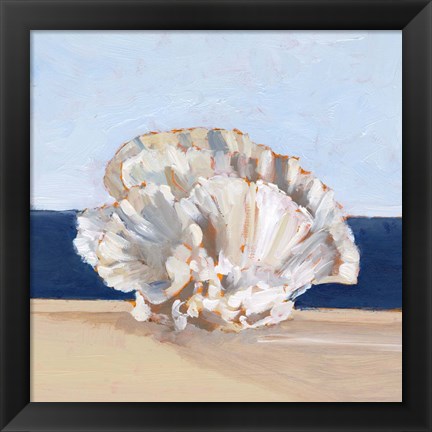 Framed Coral By the Shore III Print