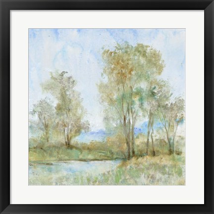 Framed Cool Breeze II Print