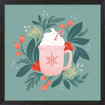 Framed Holiday Mug I Print