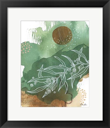 Framed Nature Abstract II Detail Print