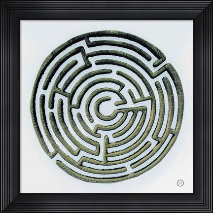 Framed Maze Print