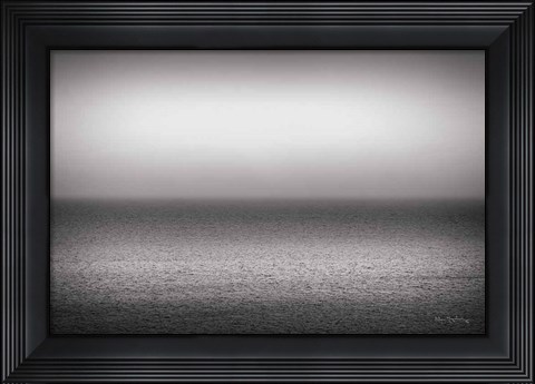 Framed Bay of Fundy BW Print