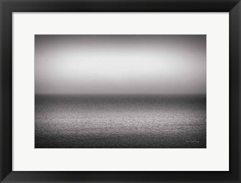 Framed Bay of Fundy BW Print