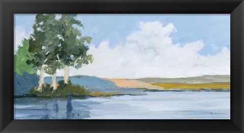 Framed Eucalyptus on the River Print