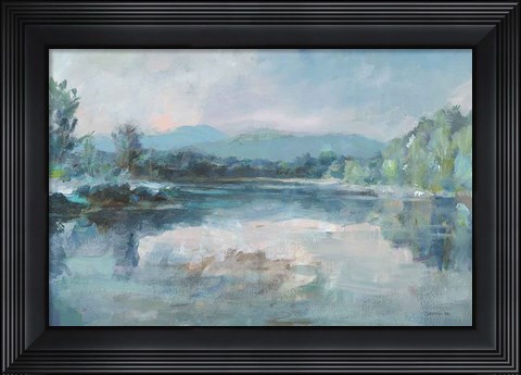 Framed Calm Waters Print
