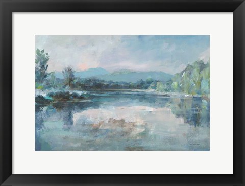 Framed Calm Waters Print