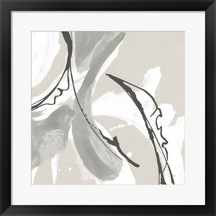 Framed Touch of Gray VI Print