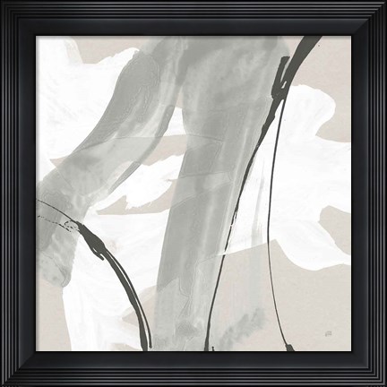 Framed Touch of Gray III Print