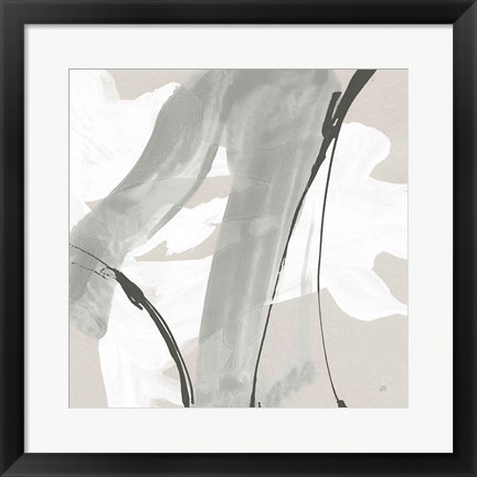 Framed Touch of Gray III Print