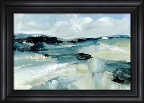 Framed Windswept Landscape Print