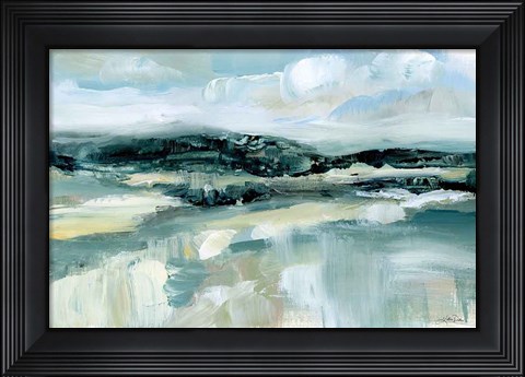 Framed Clouds at Hilltop Print
