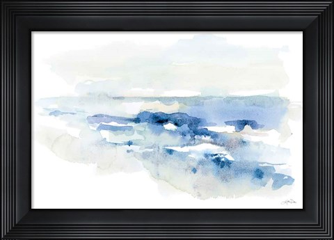 Framed Shoreline Blues II Print