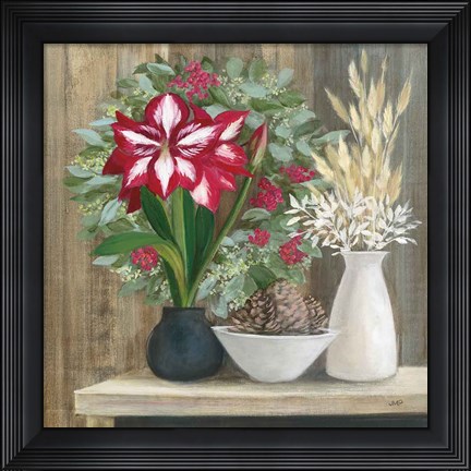 Framed Natural Holiday Print