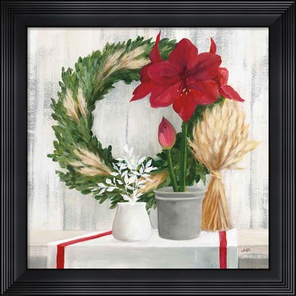 Framed Blooms of the Season Print