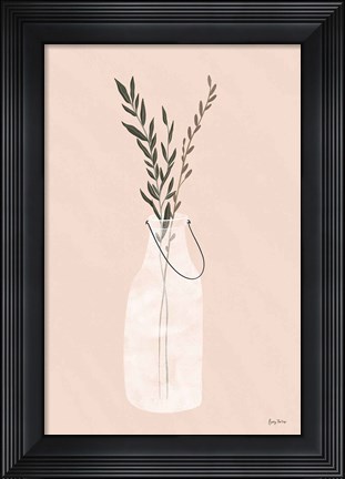 Framed Natural Vessels II Print