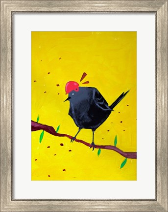 Framed Messenger Bird No. 1 Print